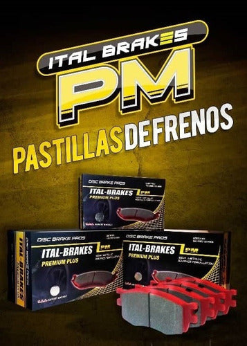 PASTILLAS FRENOS 1382 PM ITAL BRAKES