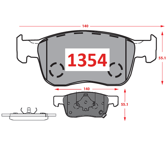 PASTILLAS DE FRENOS CHEVROLET SAIL 1.5 ITAL BRAKES