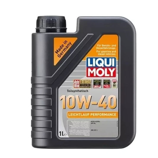ACEITE LIQUI MOLY 10W40 1LT LEICHTLAUF PERFORMANCE