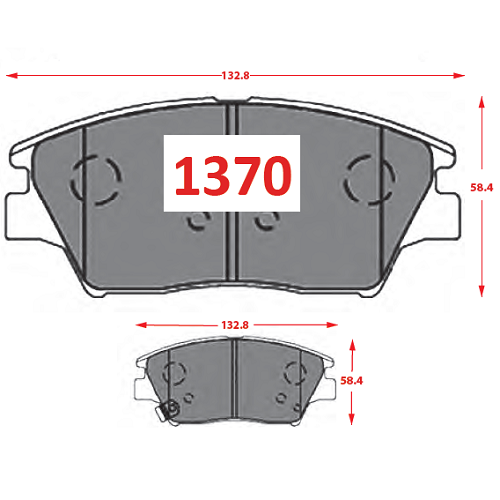 PASTILLAS FRENOS 1370 PM ITAL BRAKES